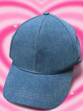 ASOS Blue Denim Baseball Cap